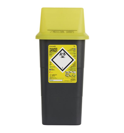 Collecteur de déchets Sharpsafe 7L