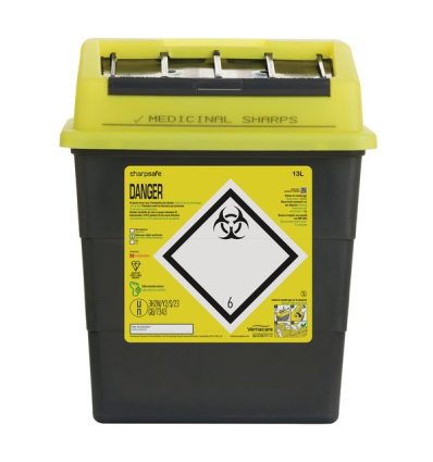 Collecteur de déchets Sharpsafe 13L