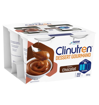 Yaourt hyperprotéiné Clinutren Dessert Gourmand
