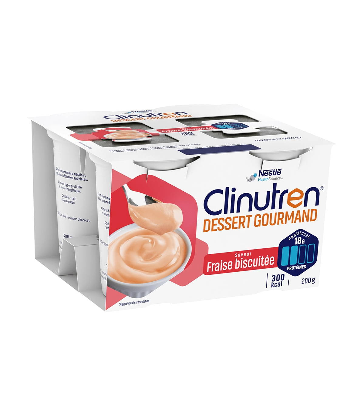 Clinutren Dessert Gourmand Yaourt Hyperprot in Medical Domicile