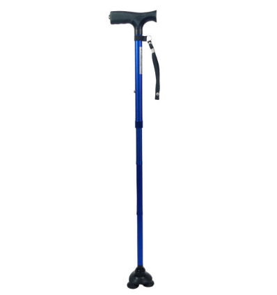 Canne de marche Stabilicane bleu