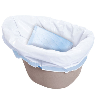 Protège seau pour chaise percée Dr Helewa