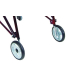 Paire de roues extérieures pour rollator enfant Nimbo