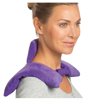 Couvre épaules chauffant à la lavande violet