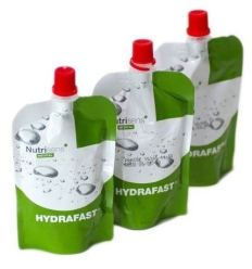 Gourde d'eau gélifiée Hydrafast Nutrisens