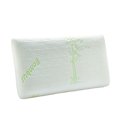 Oreiller ergonomique à mémoire de forme blanc