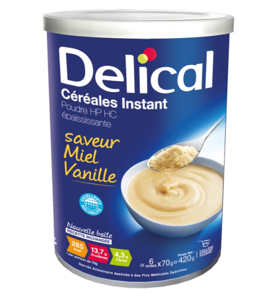 Céréales Instant Delical miel vanille