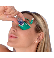 Aide verseur de gouttes pour les yeux