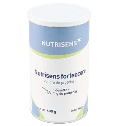 Poudre hyperprotéinée Nutrisens Forteocare 400g