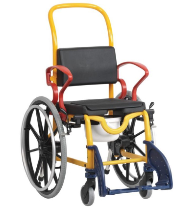 Chaise de toilette enfant Augsburg avec roues 24"