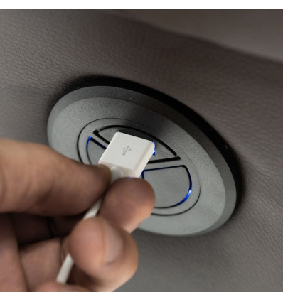 Prise USB du fauteuil releveur 1 moteur massant et chauffant