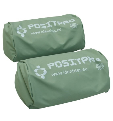 Lot de 2 petits coussins cylindriques Positpro microbilles