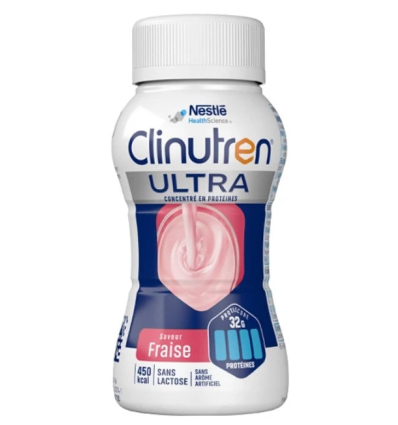 Boisson protéinée Clinutren Ultra fraise Nestlé