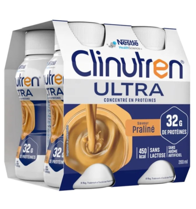Boisson protéinée Clinutren Ultra praliné Nestlé