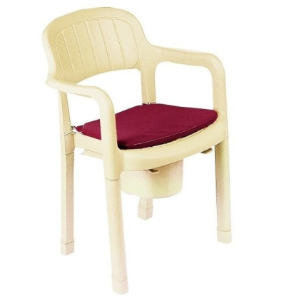 Chaise de douche percée Madrigal HMS Vilgo