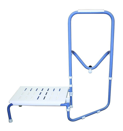 Poignée de sortie de baignoire avec marche-pied Balnéo 200 HMS Vilgo bleu