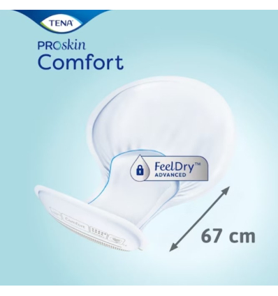 Dimension de la protection anatomique Tena Comfort Proskin Ultima