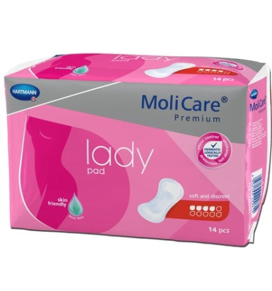 Serviette fuite urinaire Molicare Premium Lady Pad 4 gouttes