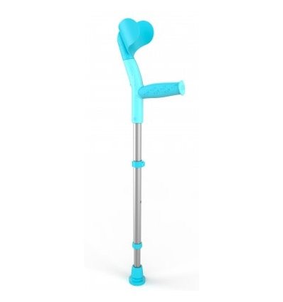 Béquille enfant bi-matière Popin's HMS Vilgo bleu