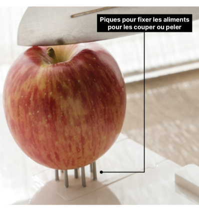 Plan de préparation culinaire Maxi avec piques pour fixer les aliments
