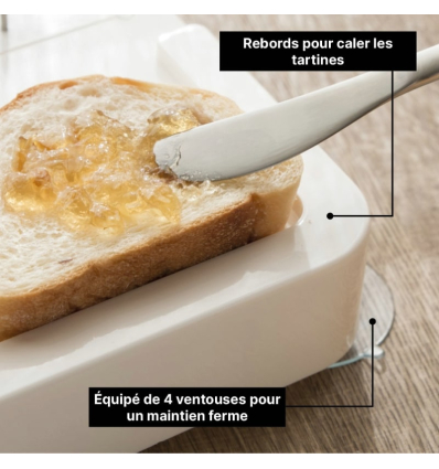 Plan de préparation culinaire Maxi avec 4 ventouses