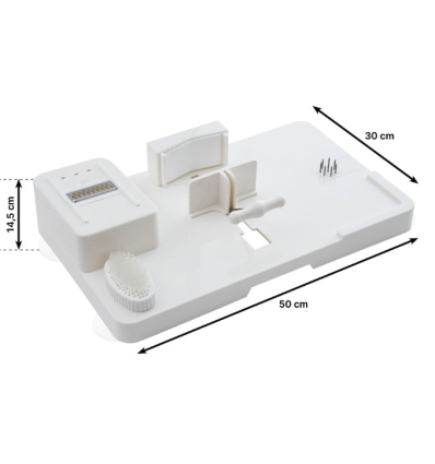 Dimensions du plan de préparation culinaire Maxi