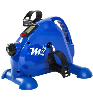 Mini pédalier médical électrique M Bike Care Fitness bleu
