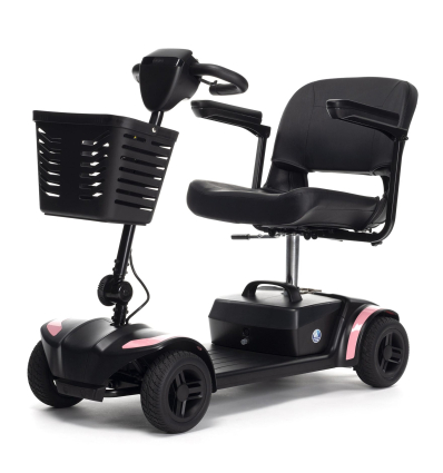 Scooter électrique 4 roues One Vermeiren rose