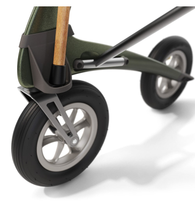 Porte canne pour rollator 4 roues léger Carbon Overland