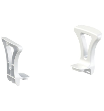 Accoudoirs pour chaise de douche Capri Plus avec découpe anatomique