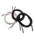 Lot de 3 paires de lacets élastiques