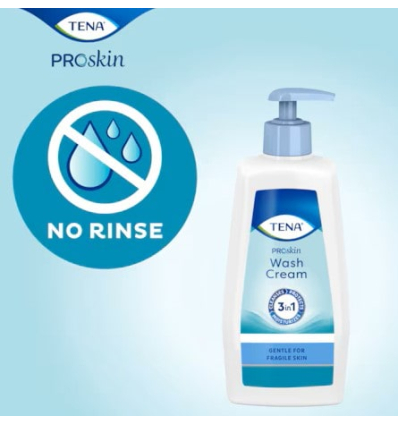 Crème lavante Tena Wash Cream Proskin sans rinçage