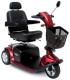 Scooter 3 roues électrique Victory DX rouge Pride Mobility