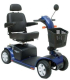 Scooter électrique pour handicapé 4 roues Victory DX bleu