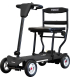 Scooter électrique pliable léger 4 roues Go Go MG² Pride Mobility noir