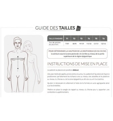 Ceinture thoracique Digithorax