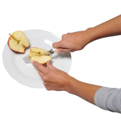 Couteau fourchette pour hémiplégique Nelson