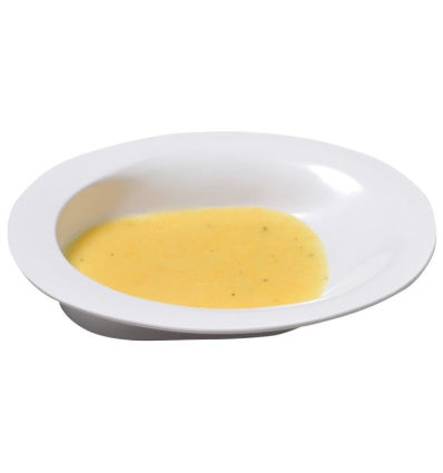 Assiette ergonomique adulte inclinée Manoy EHPAD