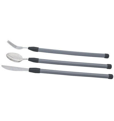 Couvert ergonomique adulte avec manche flexible