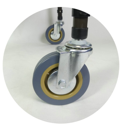 Desserte de table roulante avec roulettes