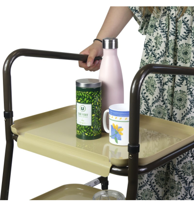 Desserte de table roulante