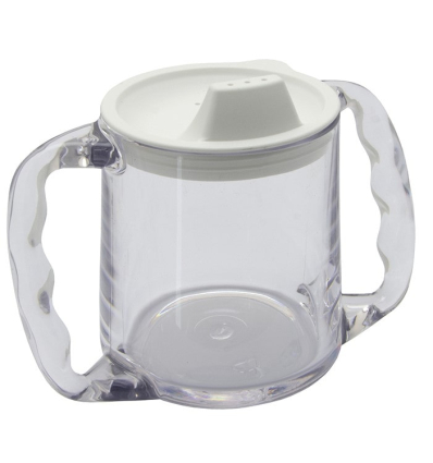 Gobelet anti-renversement avec poignées adulte Caring