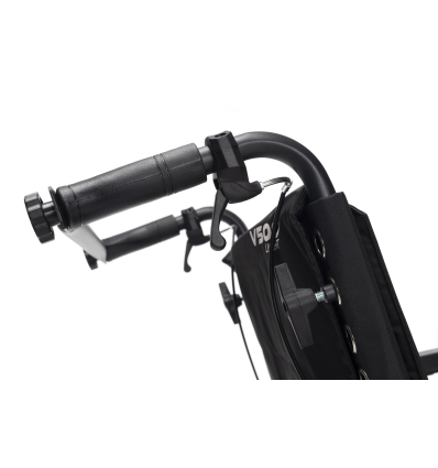 Fauteuil roulant manuel dossier inclinable 30° V500 Light noir Vermeiren
