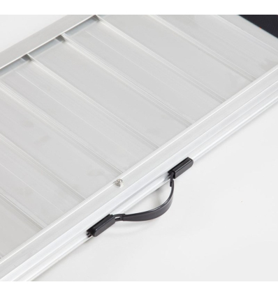 Rampe d'accès PMR pliable Eco avec poignée de transport