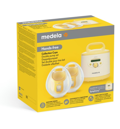 Collecteurs de lait portables Hands-Free pour tire-lait Symphony Medela