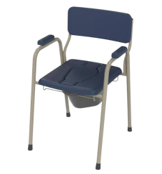 Chaise percée de toilette avec assise relevable Jelly HMS Vilgo bleu nuit