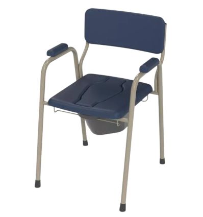 Chaise percée de toilette avec assise relevable Jelly HMS Vilgo bleu nuit