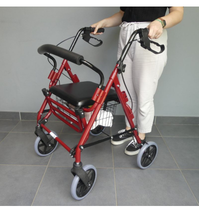 Déambulateur chaise roulante de transfert 2 en 1 Victor