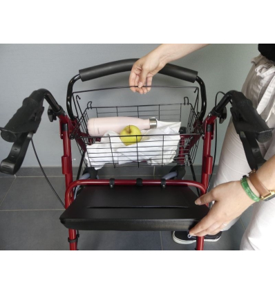 Déambulateur chaise roulante de transfert 2 en 1 Victor