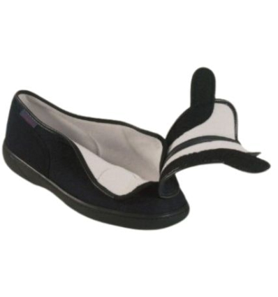 Chaussures orthopédiques confort femme / homme Chut New Leiden Pulman avec grande ouverture